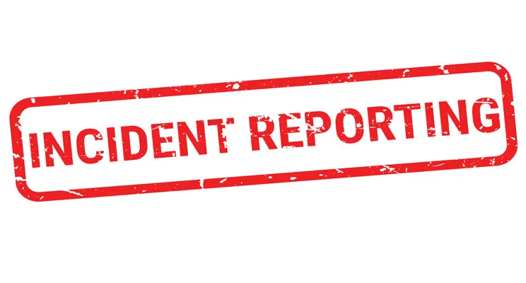 Procedure for reporting an accident Airside.